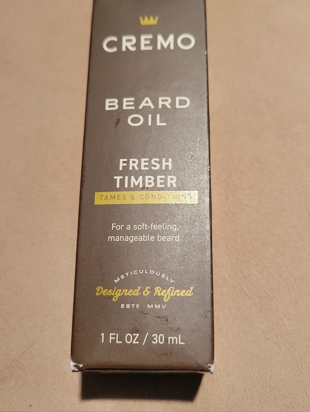 Cremo Fresh Timber Beard Oil - Brown